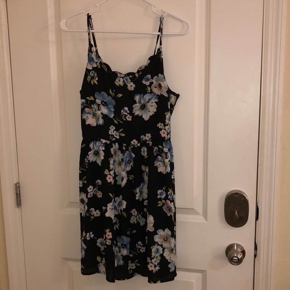 Floral flow dress